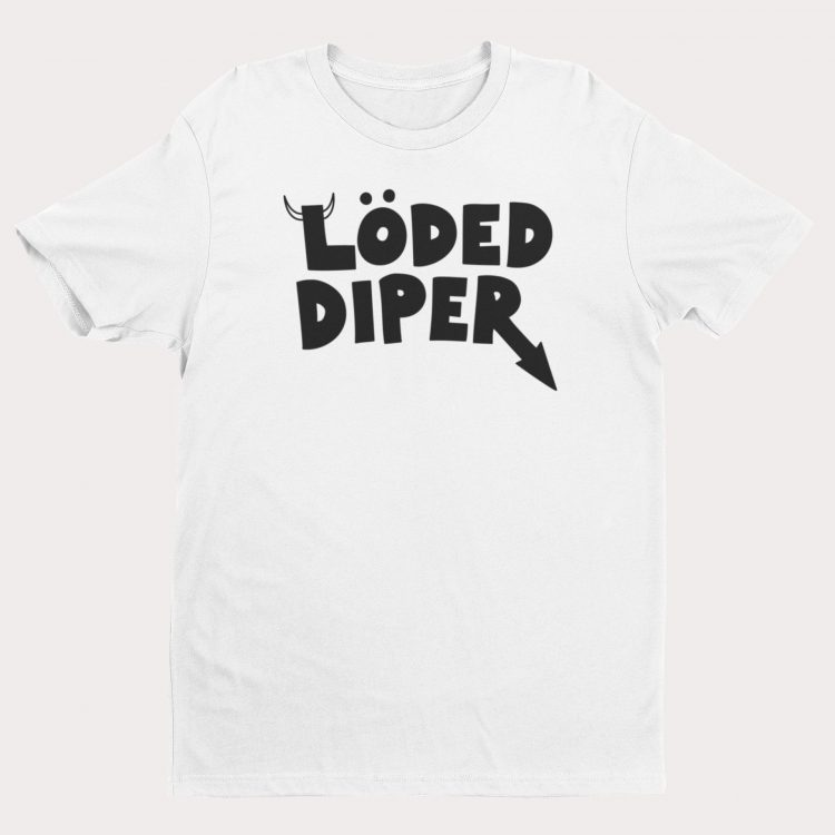 Funny Loded Diper Shirt | Diary Of A Wimpy Kid Tee Short-Sleeve Unisex Rodrick Rules T-Shirt